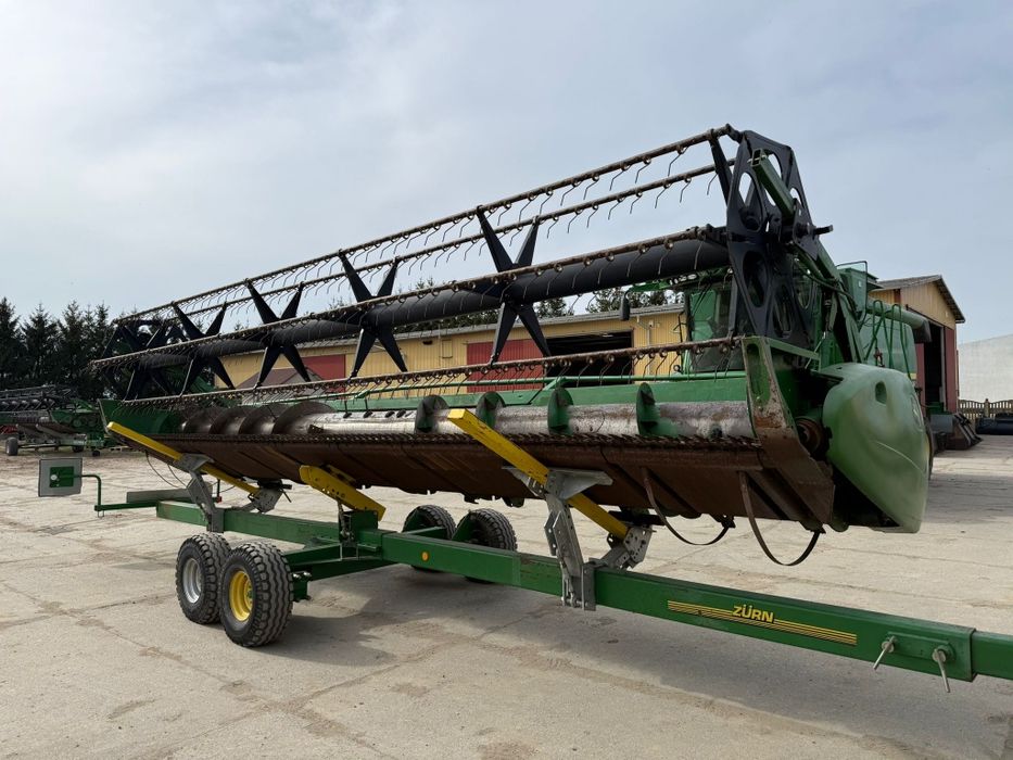 Heder John Deere 625 R 7,6m ( Zürn)
