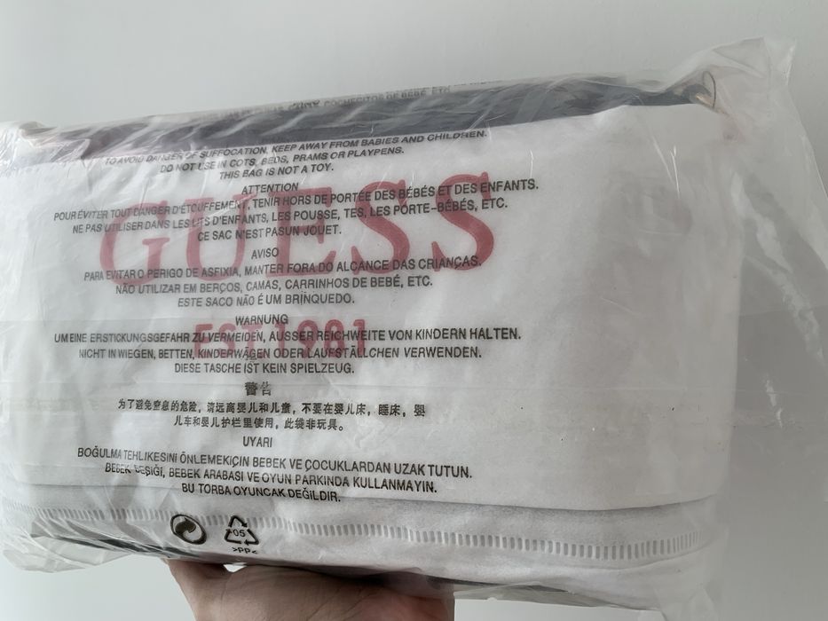 Сумка жіноча чорна 1:1 guess