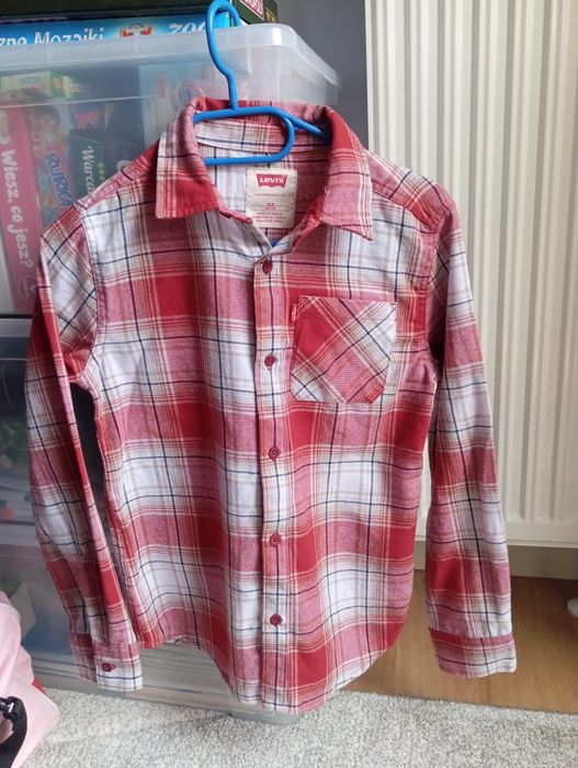 Koszula chłopięca Levi's w kratę 146/152