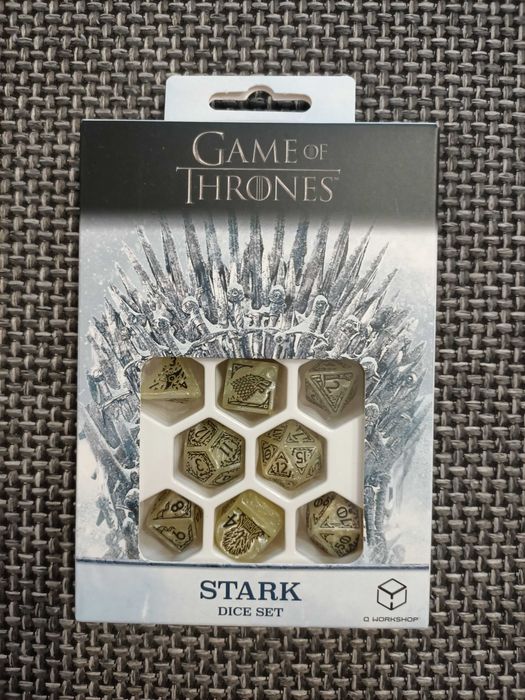 Q-workshop Game of Thrones Stark Dice Set RPG