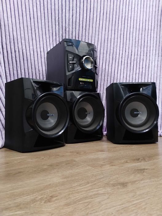 Современный Sony 720 Вт с сабом ( Блютуз / USB / AUX / CD / MP3 ) Сони