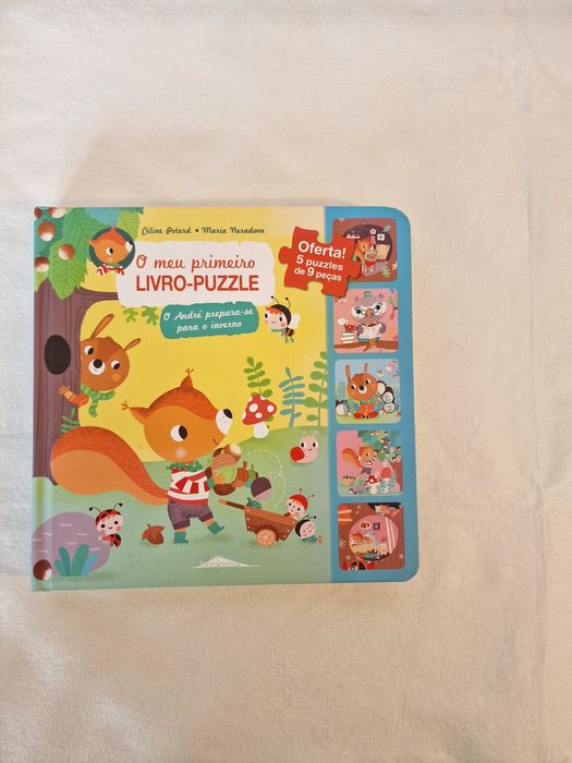 O meu primeiro livro - Puzzle.  NOVO