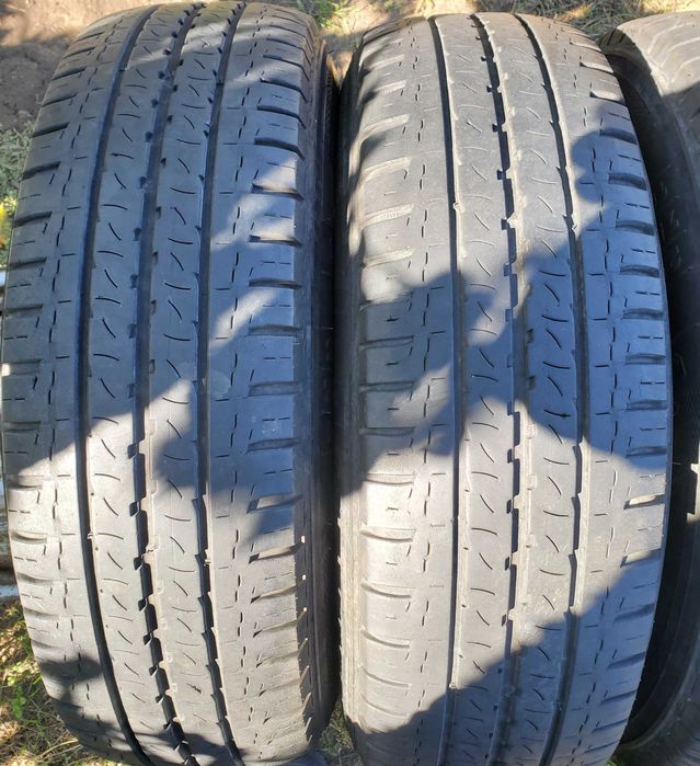 Летние шины 215/75R16C, Kleber Transpro на дисках R16 Фиат Дукато.