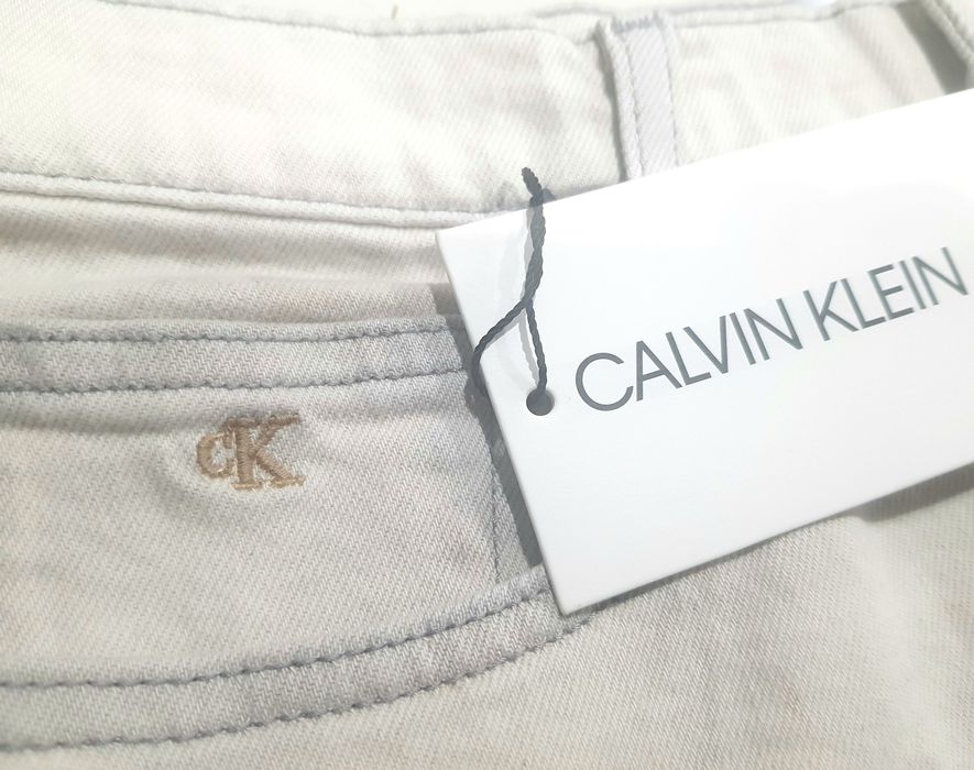 Szorty jeansowe z wysokim stanem Calvin Klein
