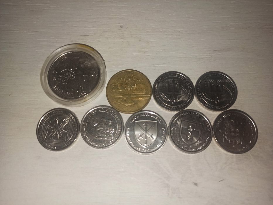 Монети - Кіборги , ЗСУ , 65 років перемоги