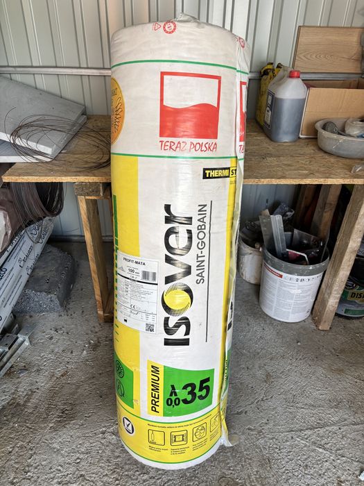 Wełna 10cm ISOVER PROFI MATA 1 rolka