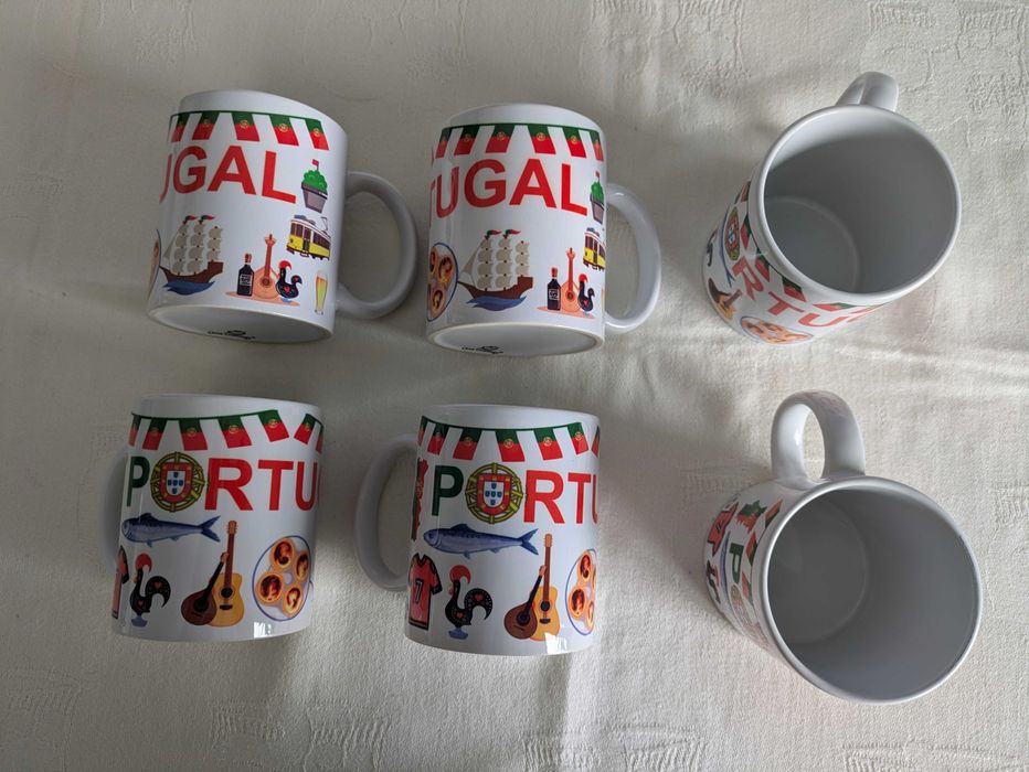 6 CANECAS Portugual
