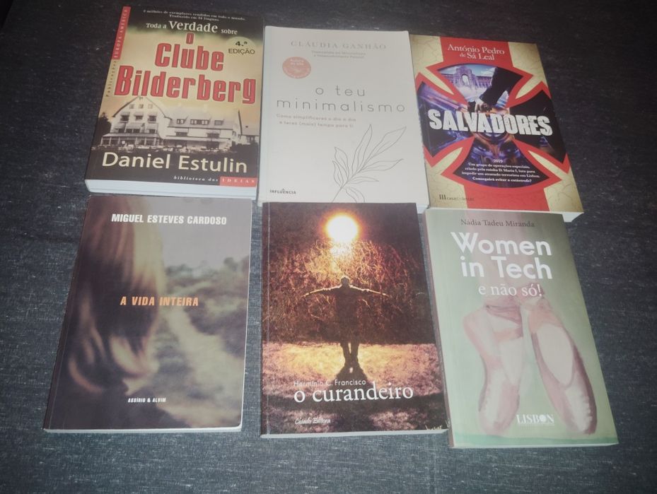 Livros de Vários Escritores Portugueses Novos