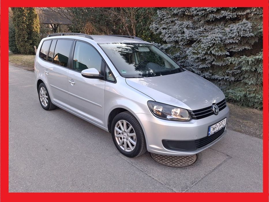 Volkswagen Touran Piękny Touran TDI z Niemiec , Navi,Kamera, rok gwarancji AUTA ŻURAWICE