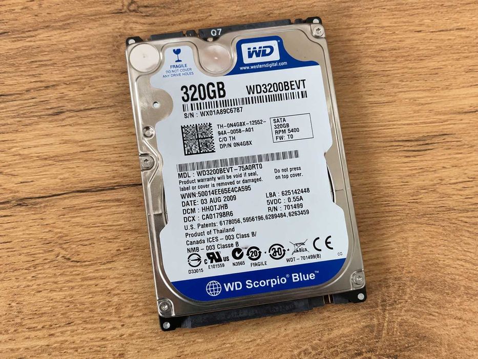Продам HDD / Вінчестер для ноутбука 320 GB