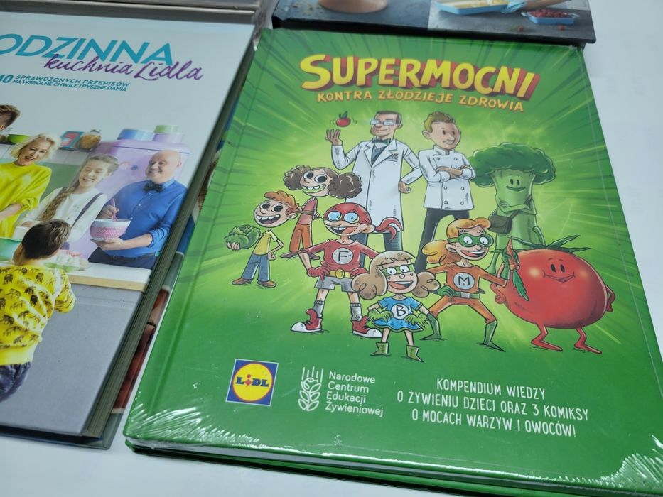 Książki kucharskie Lidl 10 szt.