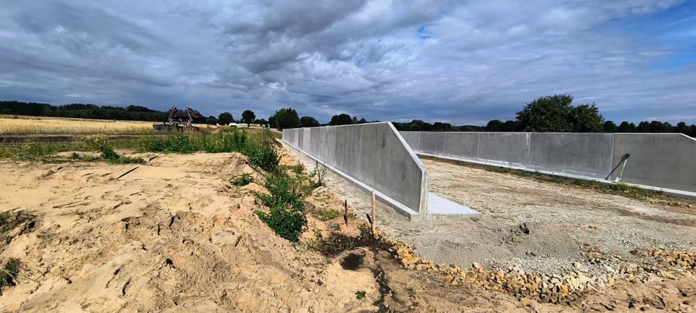 Prefabrykaty silos na kiszonke