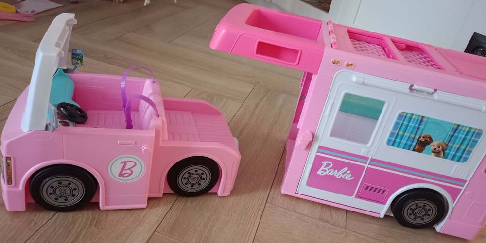 Barbie Kamper 3w1 Mattel GHL93 Camper