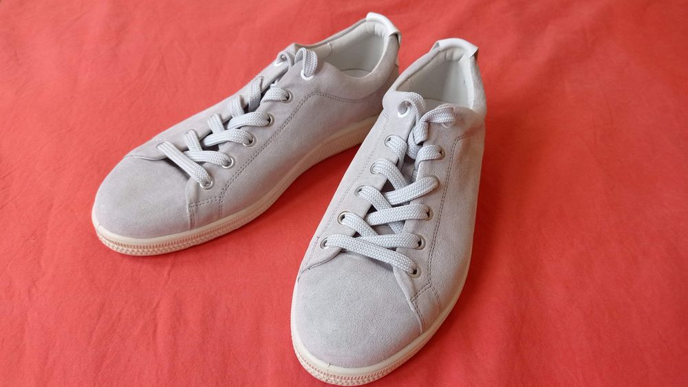 Tenis Camport em camurça cinza N43