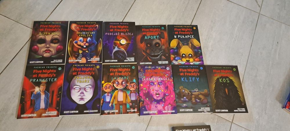 Seria five nights ar freddy's