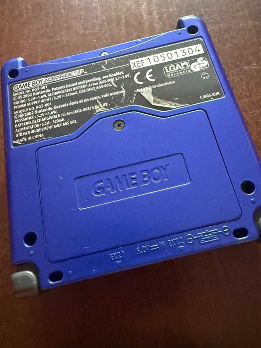 Nintendo Gameboy Advance SP