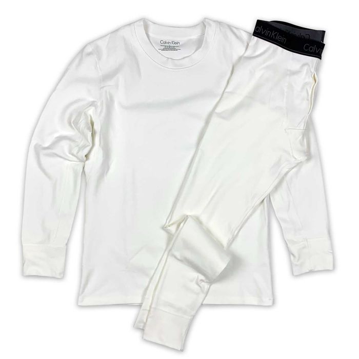 Зимнее термобелье высокого качества, цвет белый, размеры XXL