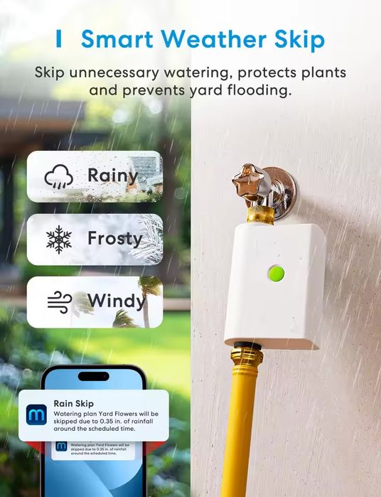 Meross Smart Sprinkler Timer MST100 – Novo