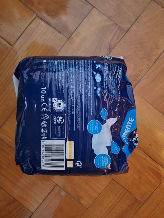 Pensos incontinência - Masculino - Tamanho universal