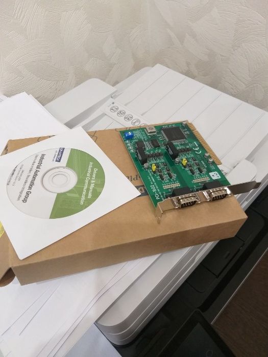 Для ПК платы, PCI-1602, RS-422/485 за 2500 грн, Наложка!