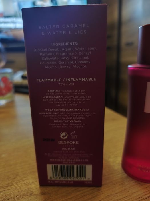 Bespoke London Women nowa woda perfumowana 100 ml