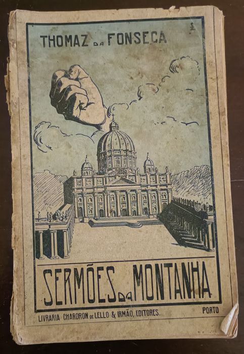 Livro raridade "Sermões da Montanha"