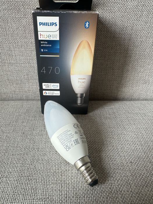 Philips hue 470 White Ambiance - żarówka e14