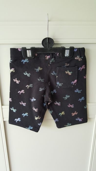 3 pary krótkie spodenki kolarki Young Style H&M r.110cm 5-6lat