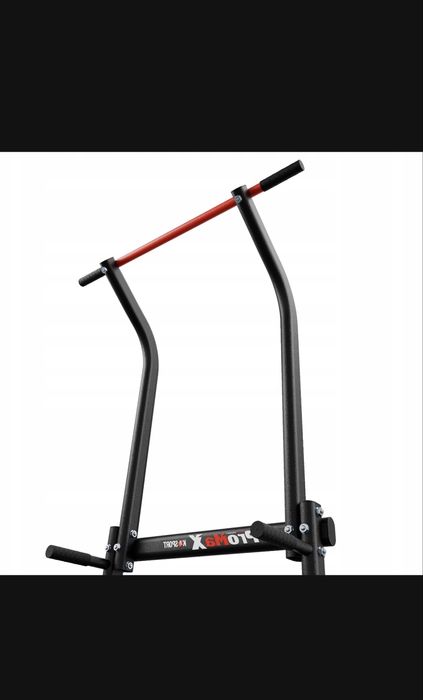 Drążek stojący stacjonarny do podciągania poręcze do ćwiczeń dipów fit