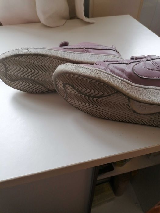 Ténis Nike no33 Rosa claro