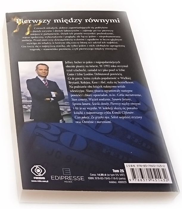 Pierwszy Między Równymi Część 2 - Jeffrey Archer