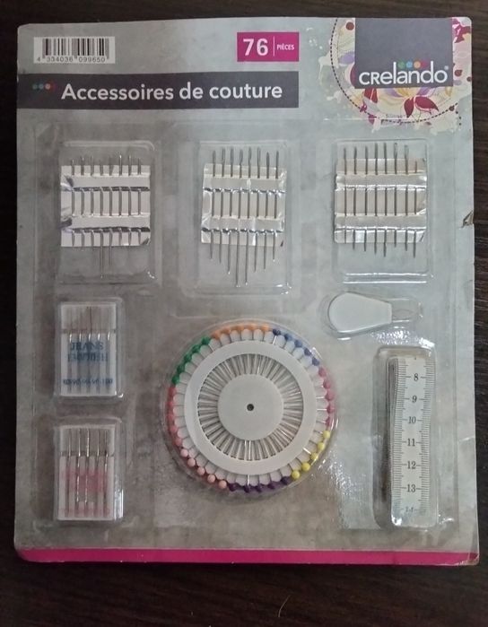 Набір швейних аксесуарів від Crelando.