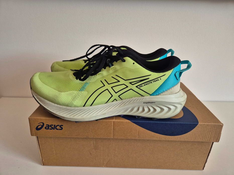 Buty do biegania męskie ASICS Gel-Excite Trail 2 lime green/black