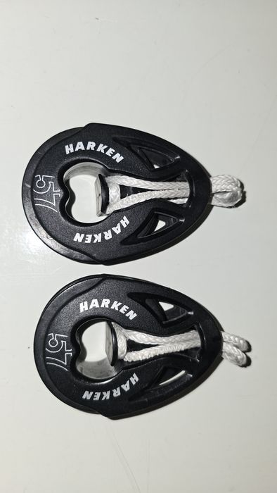 Bloczek pojedynczy HARKEN T2 57 [2151] z mocowaniem pętlą z dyneemy