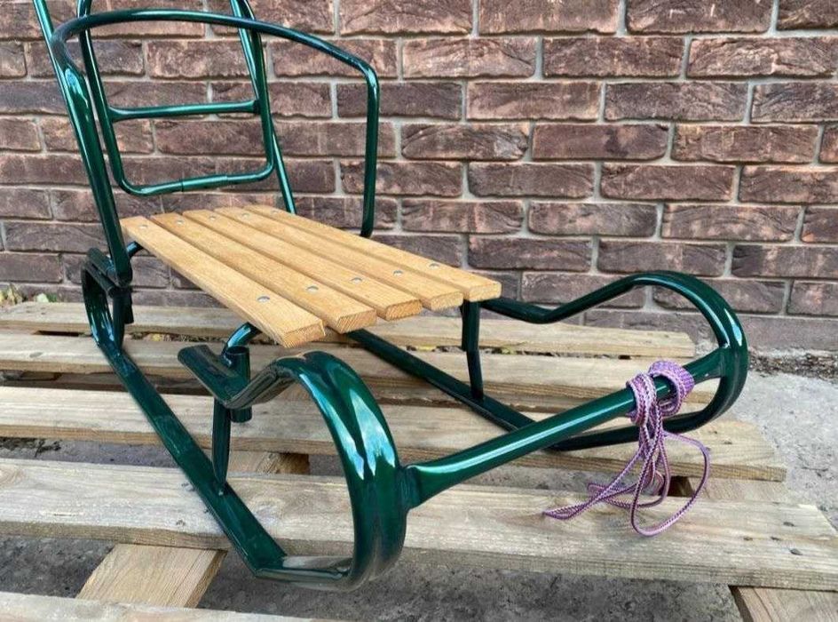 Сани Королівські Санки Зелені