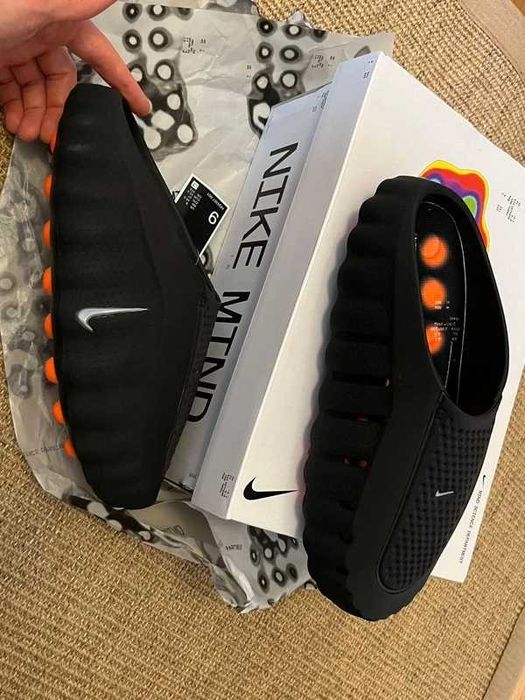 Nike Mind 001 Slide Black Chrome R.44