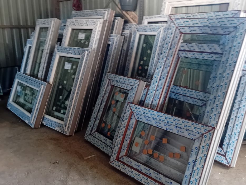 Okna  nowe różne wymiary  - witryny białe i kolor od 240zl Producent