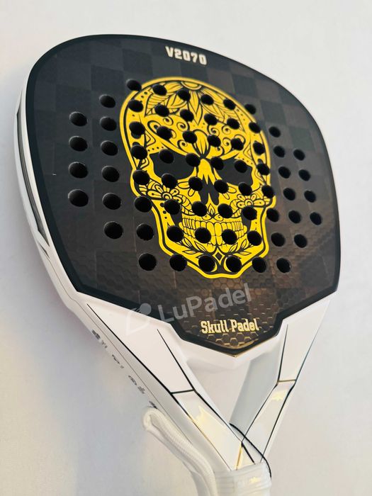 Ракетка для Падель (Padel) тенісу – Skull Padel V2070 Oro Blanco 24K