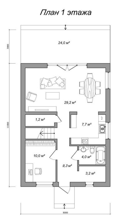 Дом по адресу ул. Спортивная (площадь 125 м²) - Atlanta.ua - фото 7