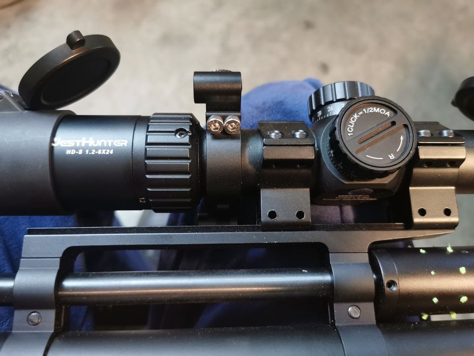 Side scope Mount uchwyt na telefon do lunety.