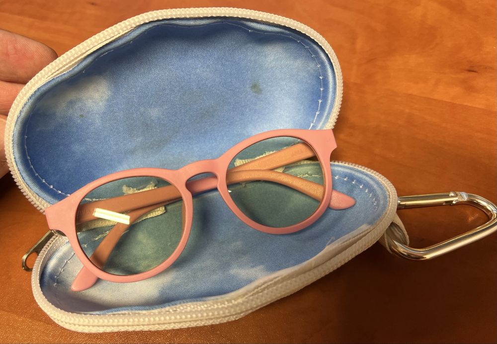 Babiators okulary do komputera dla dziecka 3-5 różowe