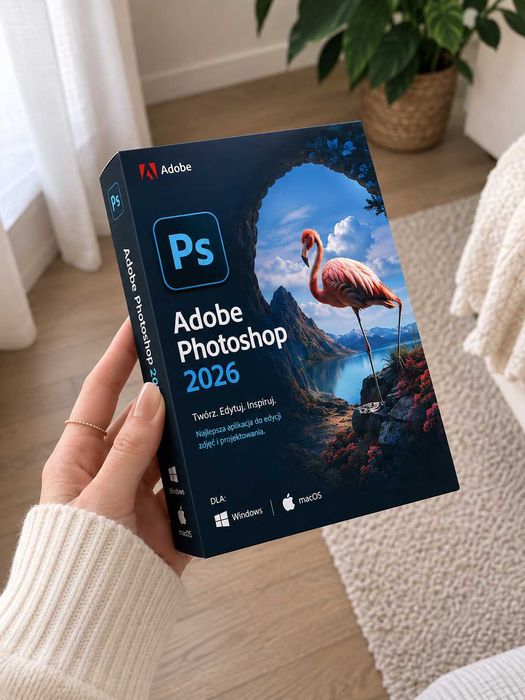Adobe Photoshop 2026 - Polska Wersja Językowa na ( Windows i MacOS )
