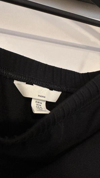 Czarna spódnica midi ciążowa H&M, rozmiar M