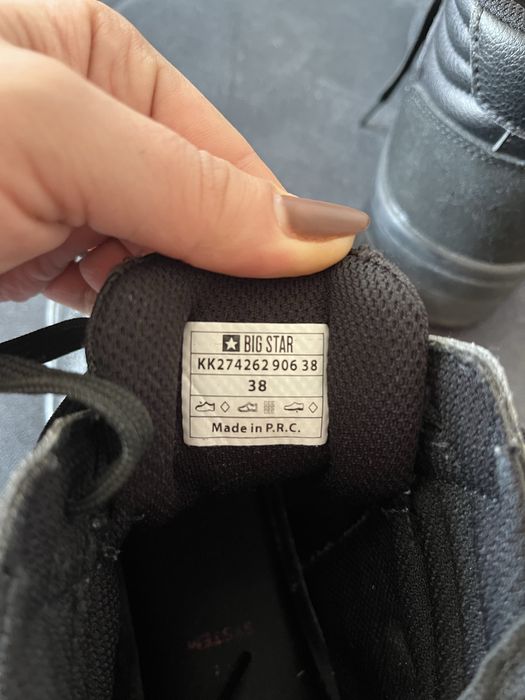 Snakersy damskie Big Star 38