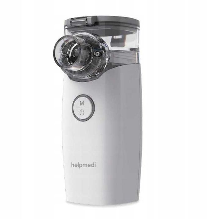 Okazja ! Nebulizator NebuCare z Solą Fizjologiczną Cichy, Bezkablowy