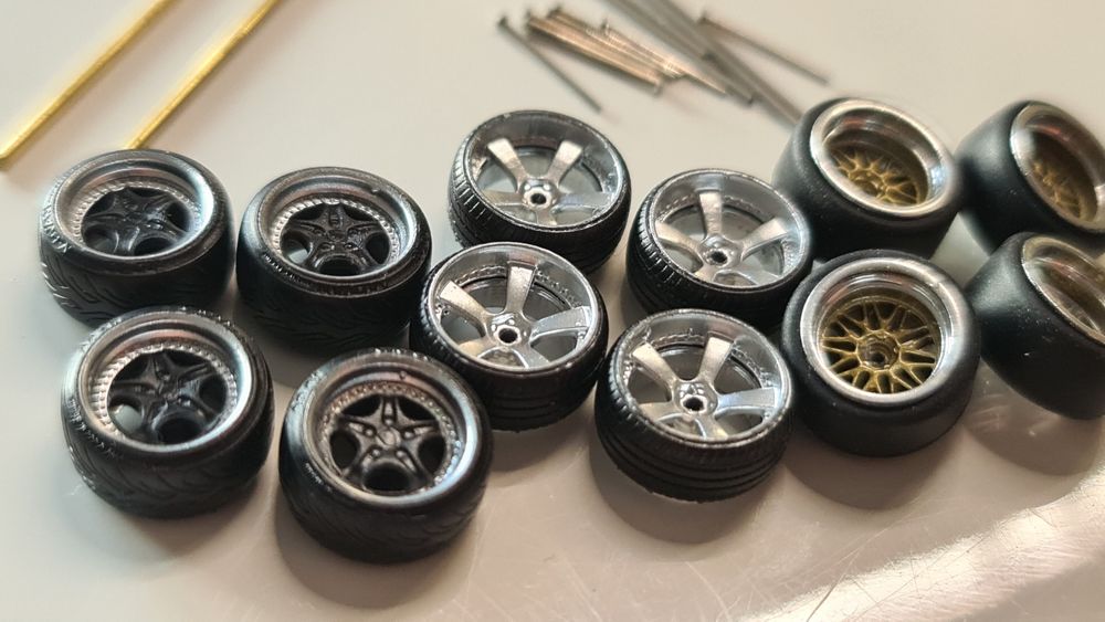 Koła hot wheels 3kpl.