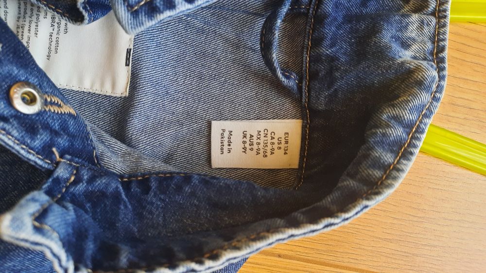 Katana dżinsowa H&M 134 NOWA