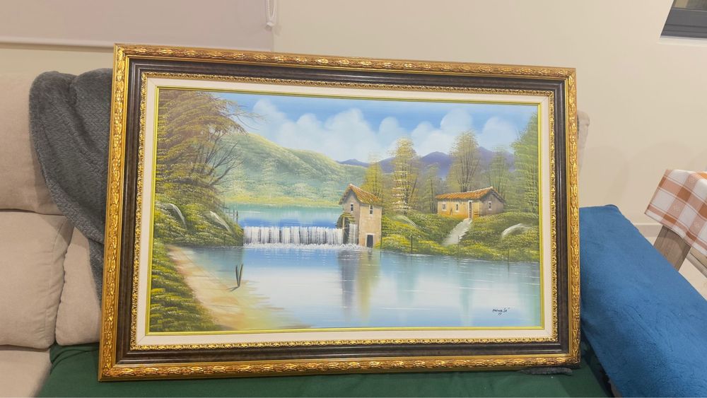 Pontura a oleao Helena Sa