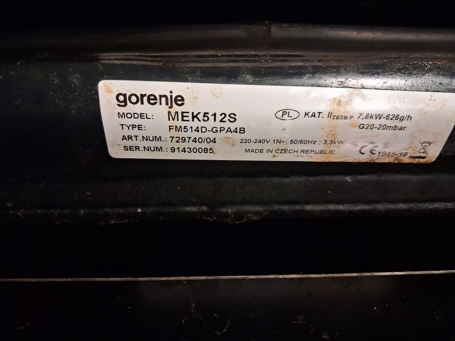 Kuchenka gazowo-elektryczna