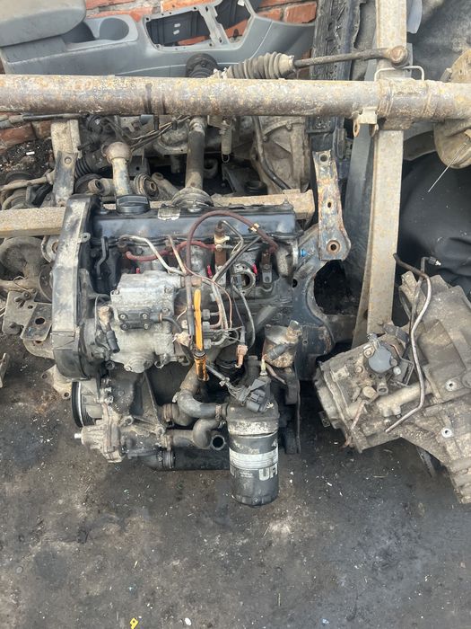 Мотор двигун 1Y 1.9TDI VW Caddy 2 Passat B3 Golf 3